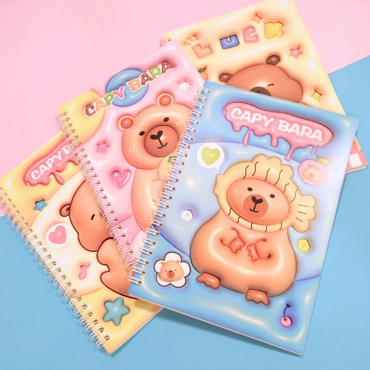 Cuaderno Capybara - 60 hojas  rayadas