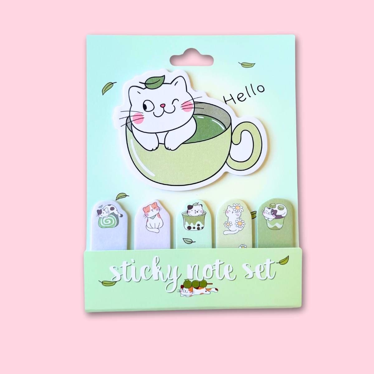 Post it Gatos 20 hojas x 6