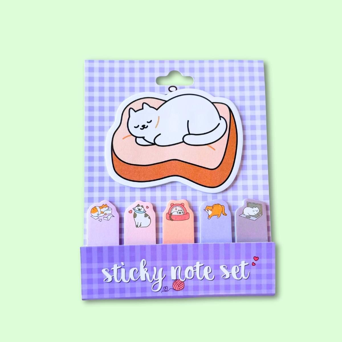 Post it Gatos 20 hojas x 6