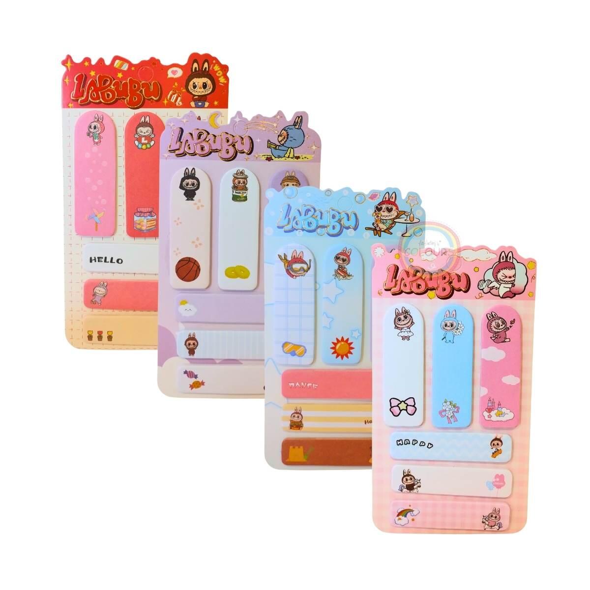 Post it Labubu 20 hojas x 6 