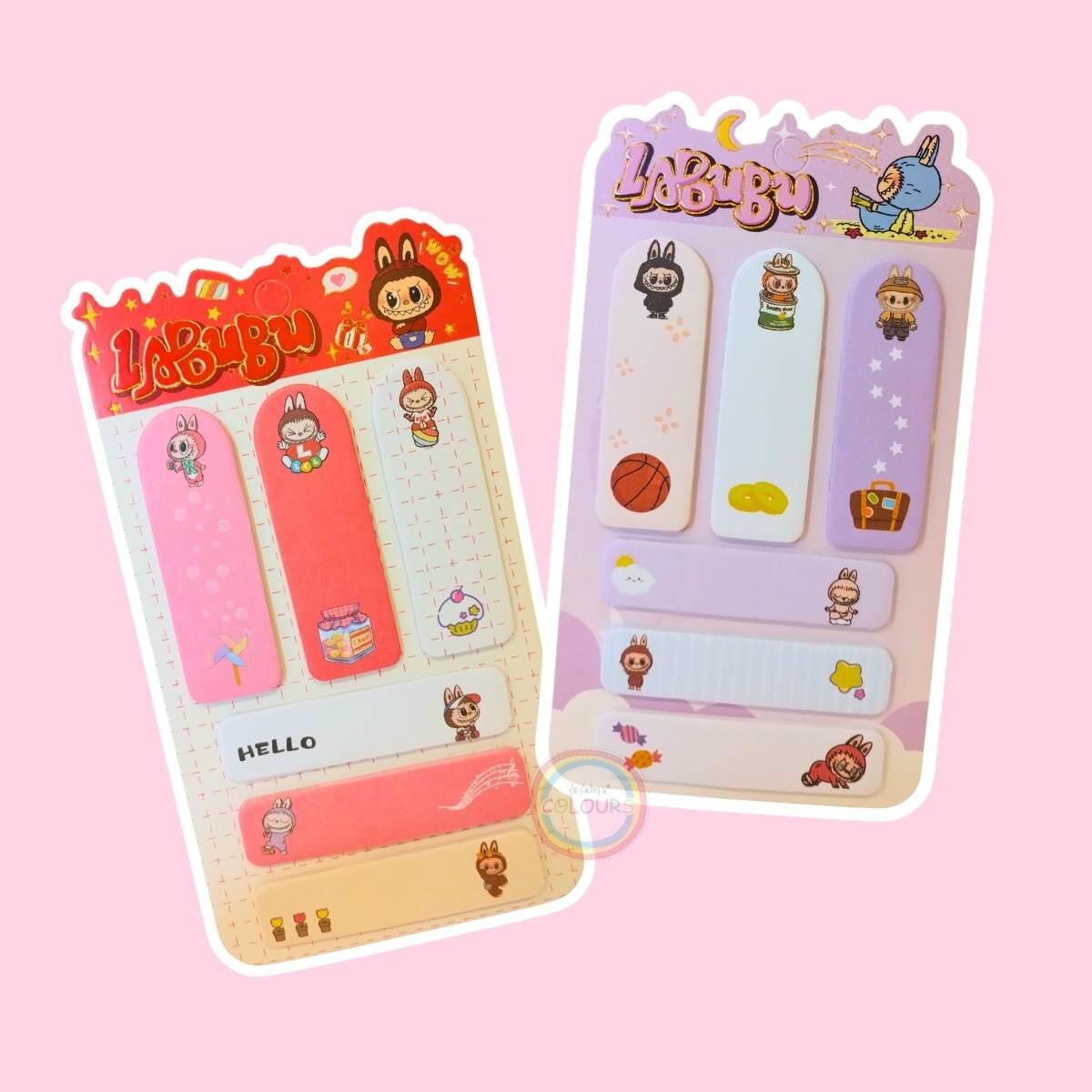 Post it Labubu 20 hojas x 6 