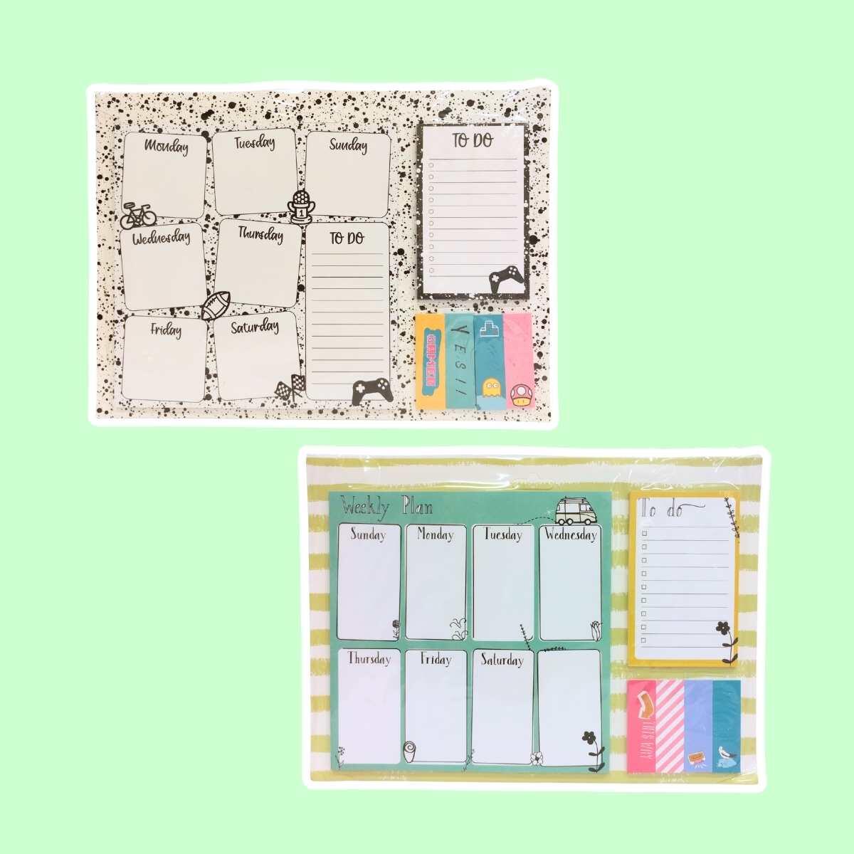 Post it planificador 30 hojas x 6 varios modelos