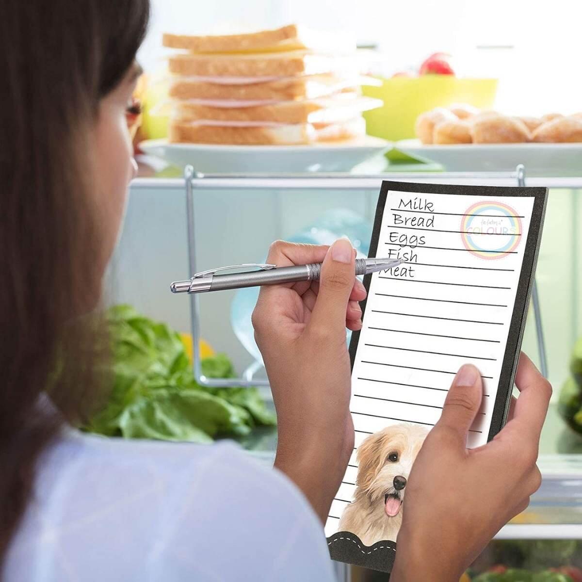 Block de notas vertical -  Perros y Gatos 50 hojas brillantes