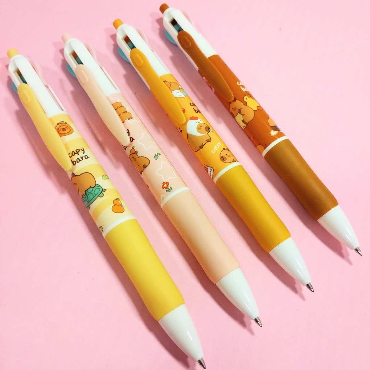 Boligrafo multi x 4 Colores Capybara - 0.5 mm