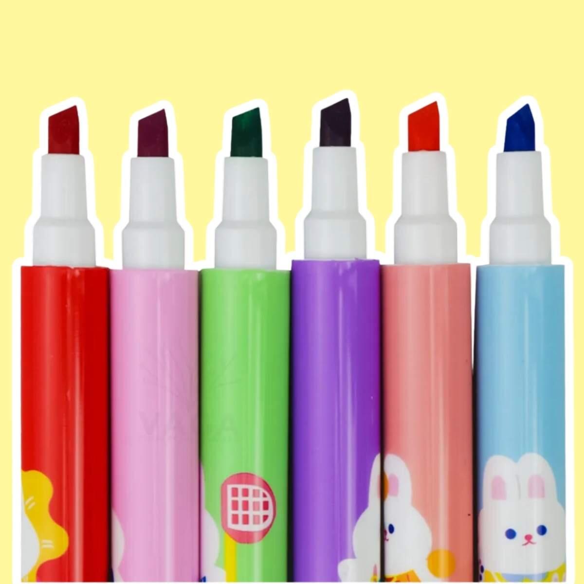 Resaltador Cambia Color x 6 colores en caja pvc