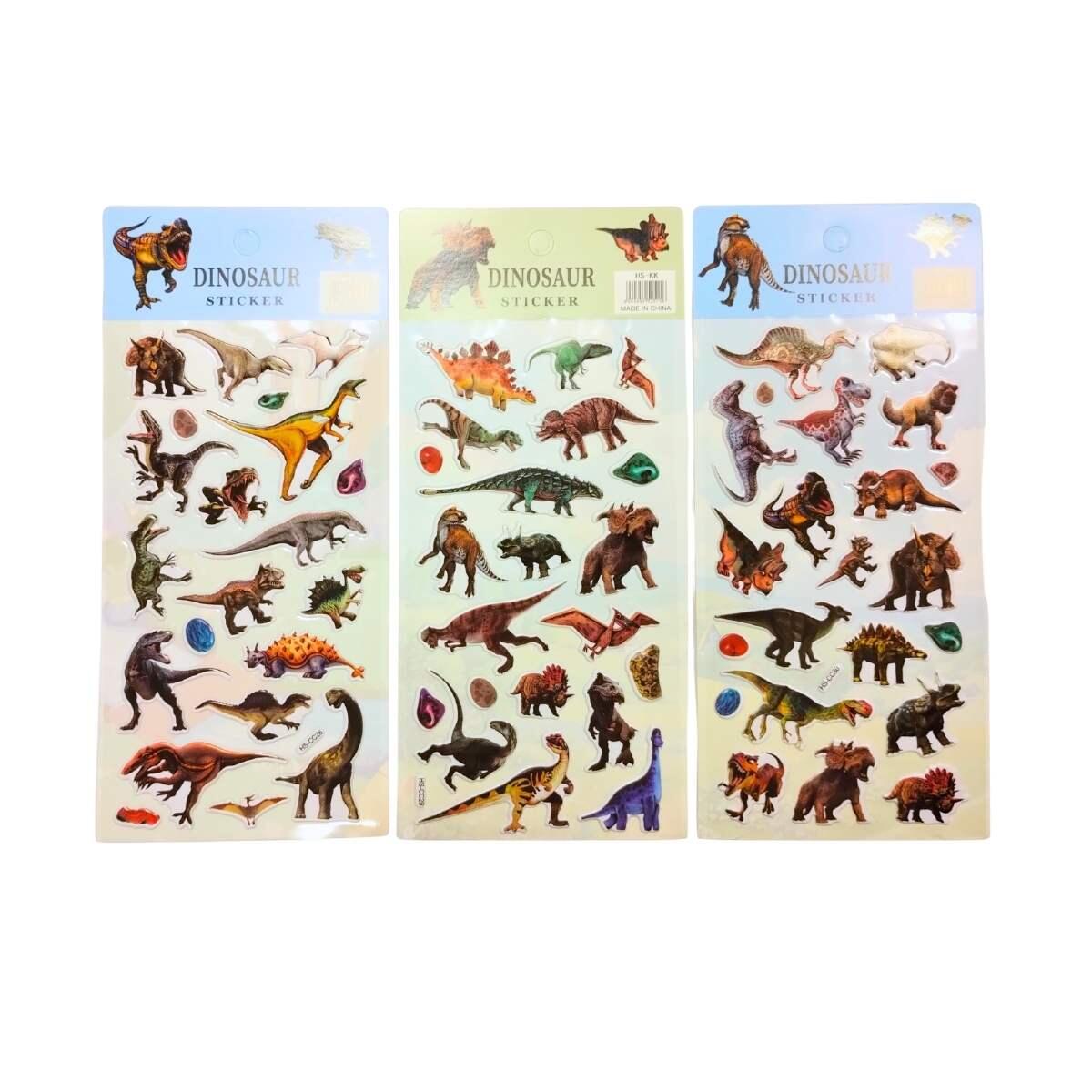 Sticker goma eva Dinos