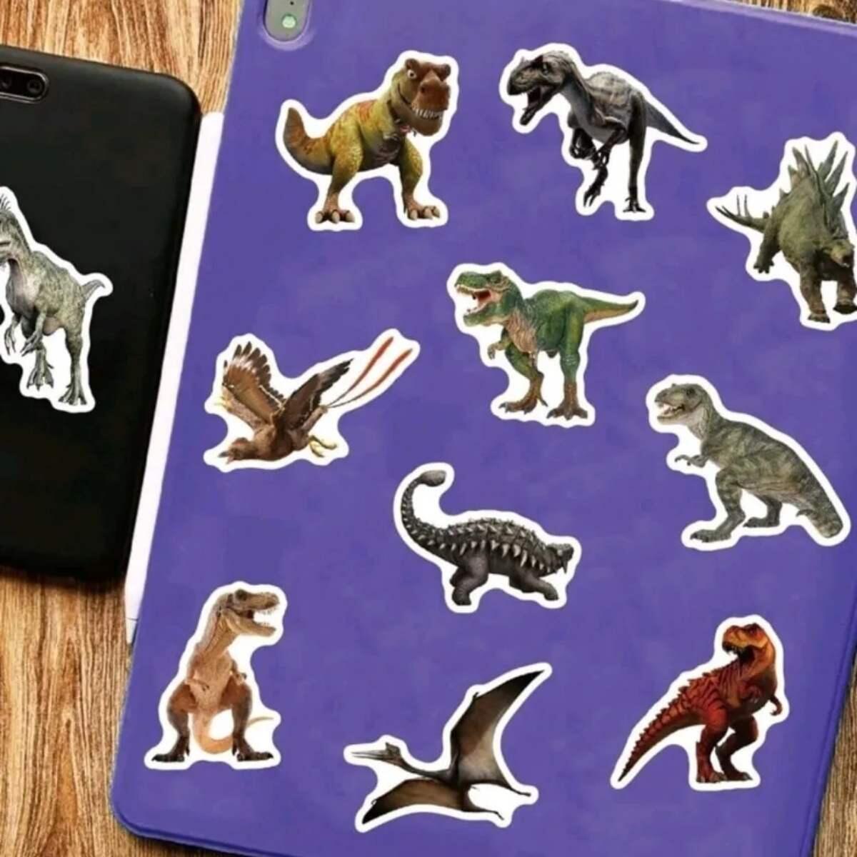 Sticker goma eva Dinos