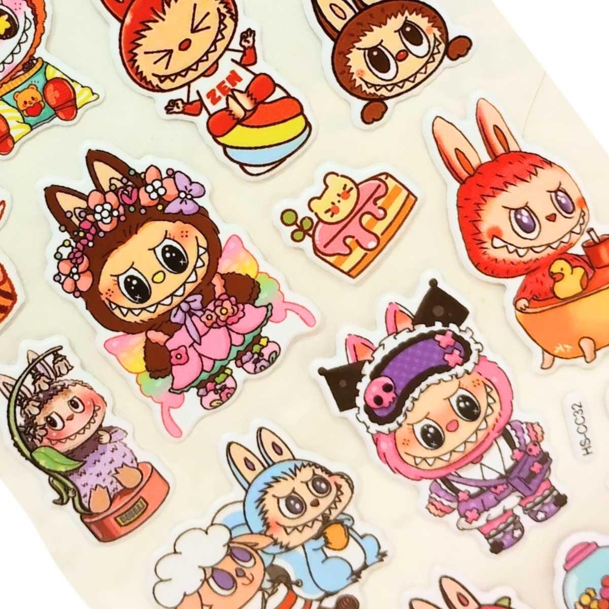 Sticker relieve Labubu