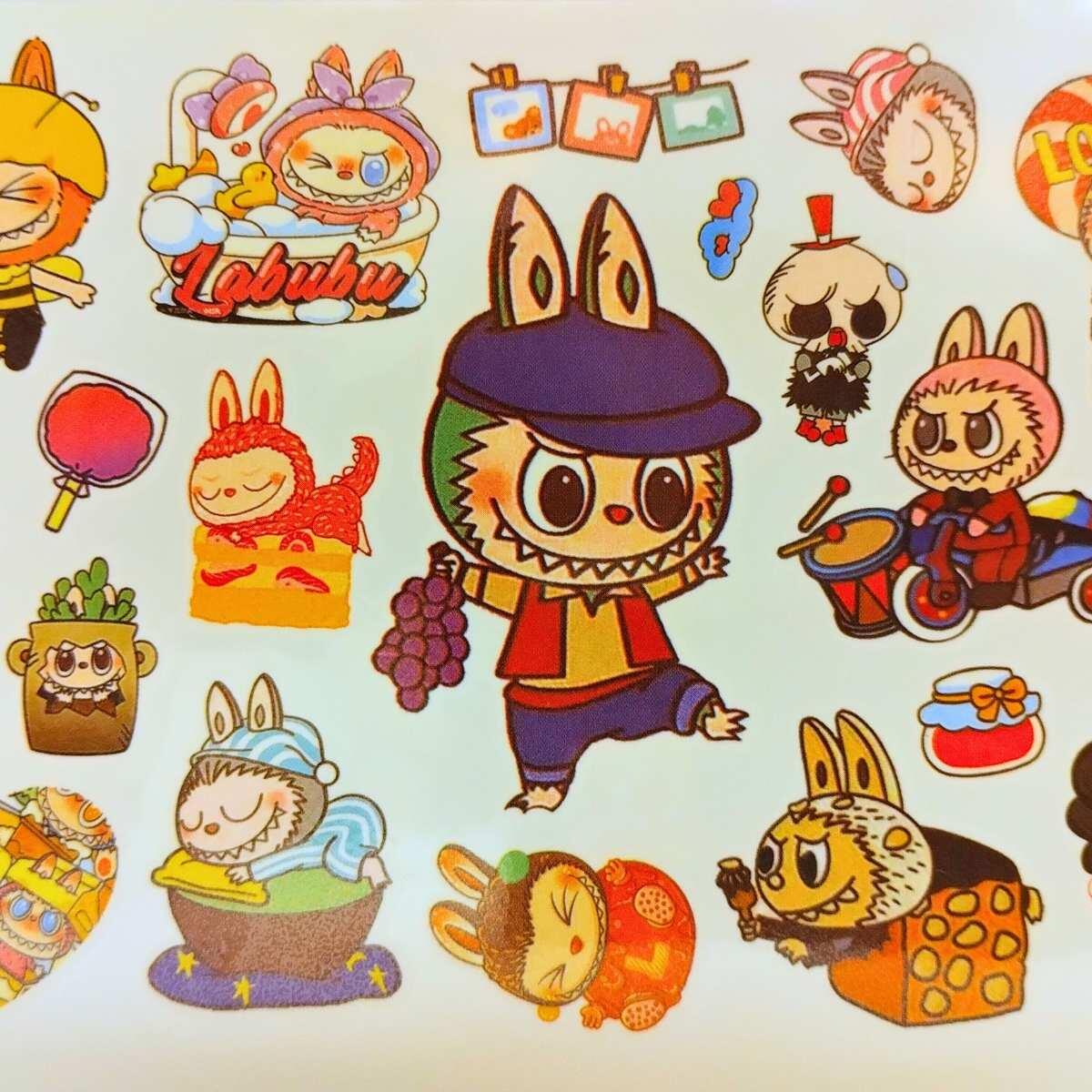 Sticker Tattoo temporal Labubu