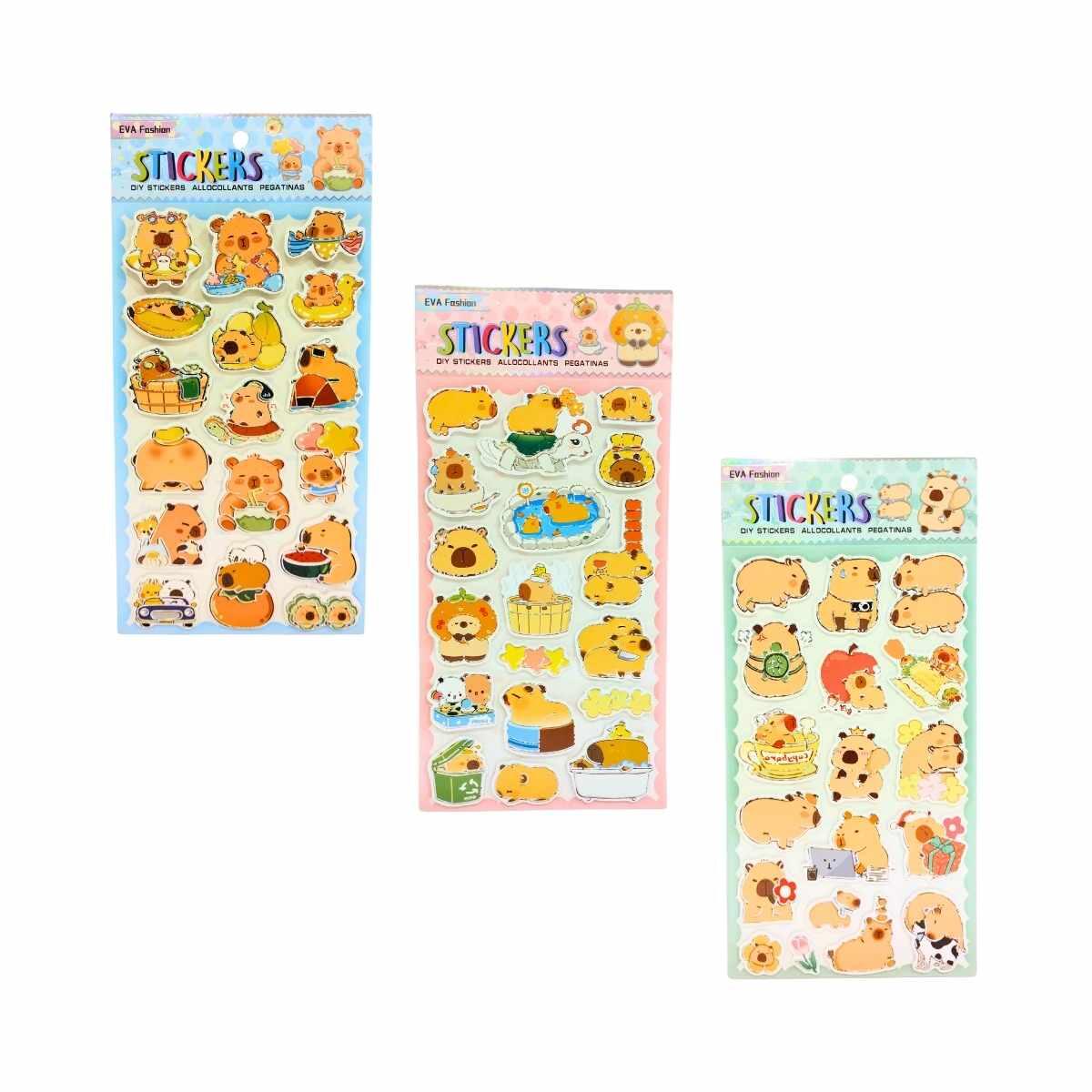Sticker goma eva Capybara