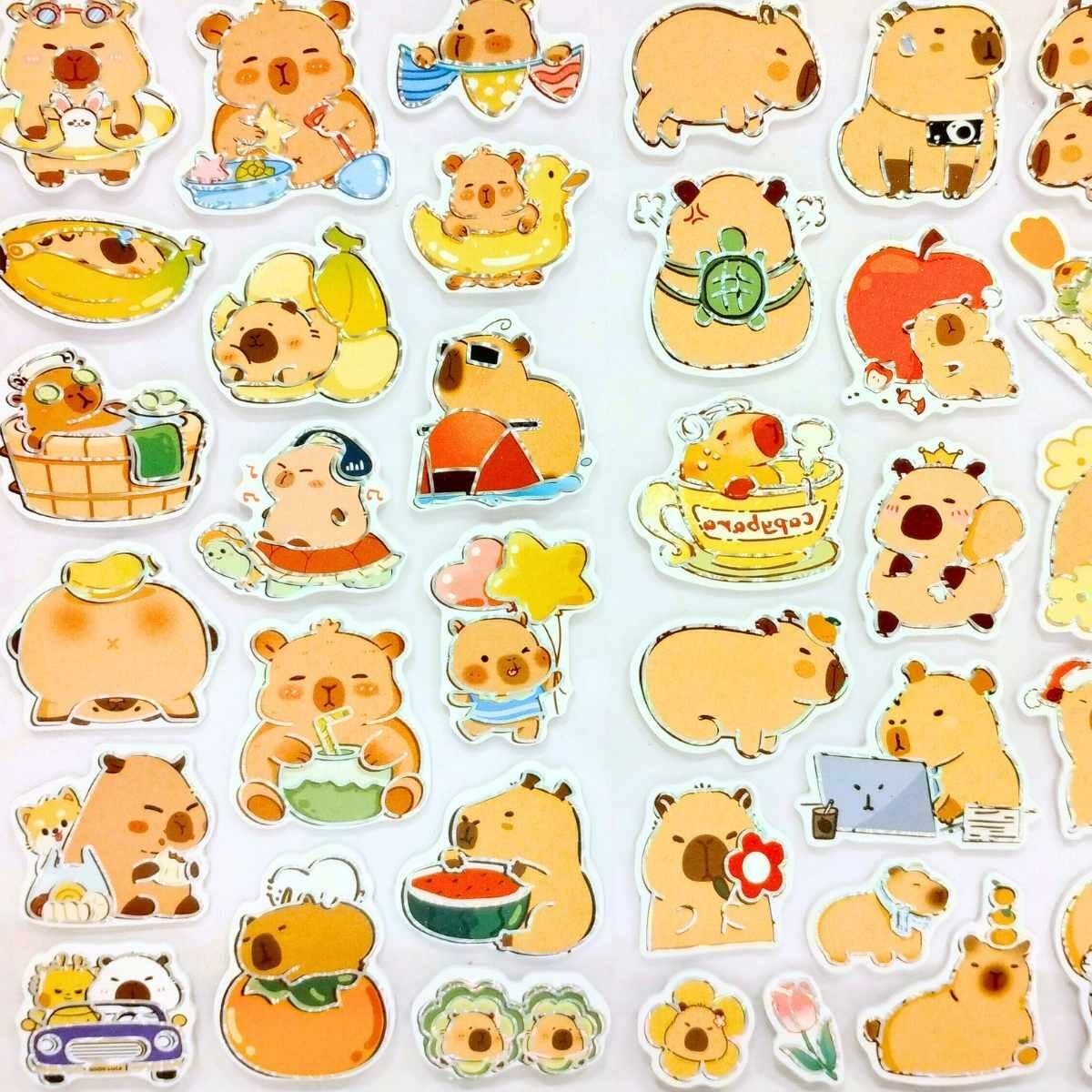 Sticker goma eva Capybara