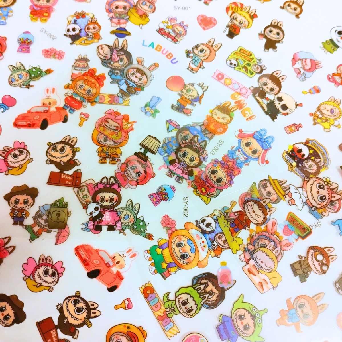 Sticker transparente Labubu