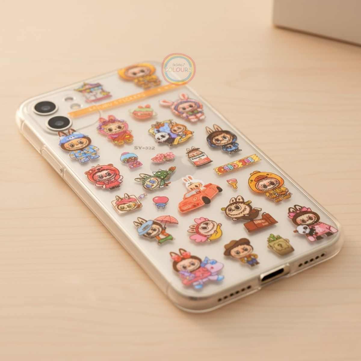 Sticker transparente Labubu