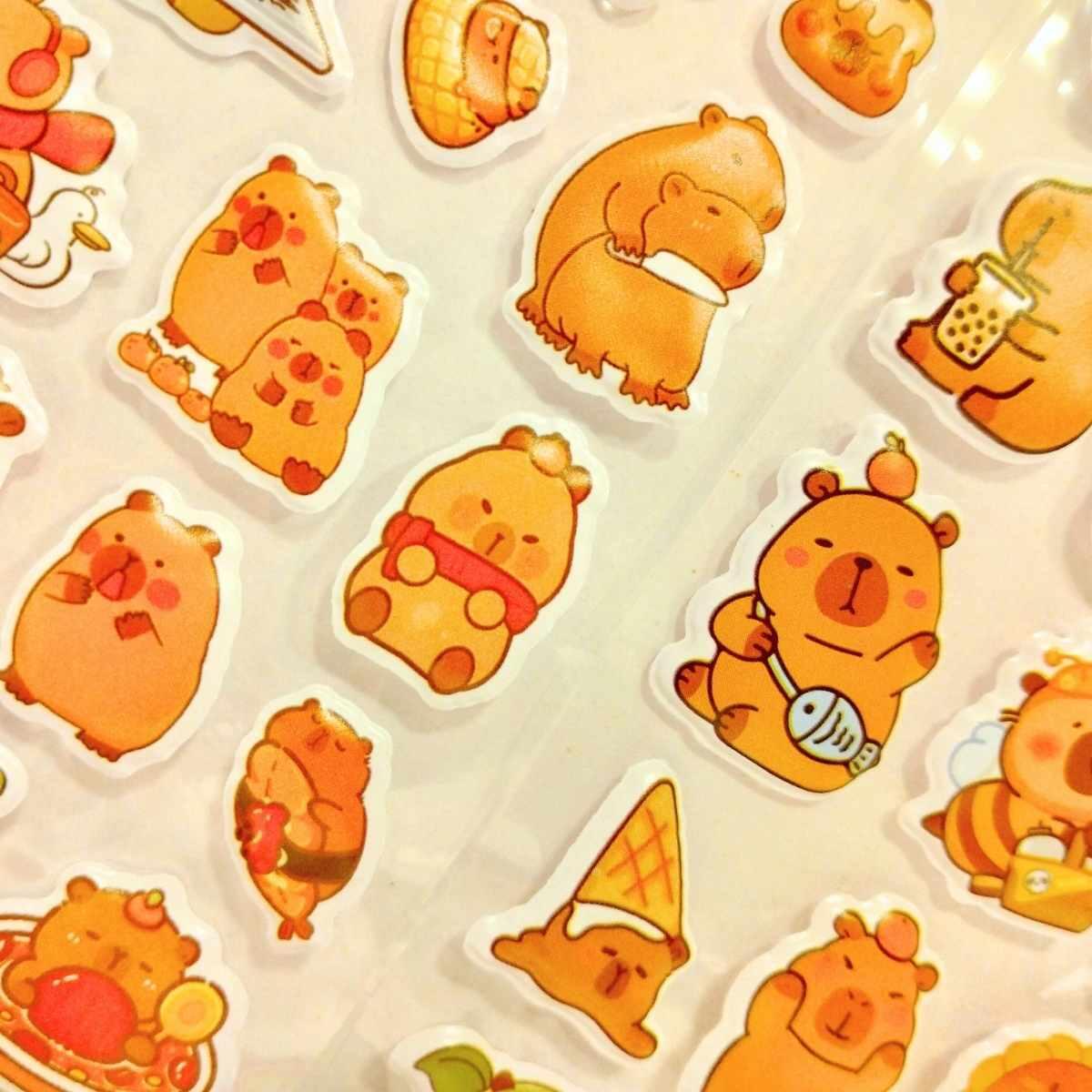 Sticker pop up Capybara