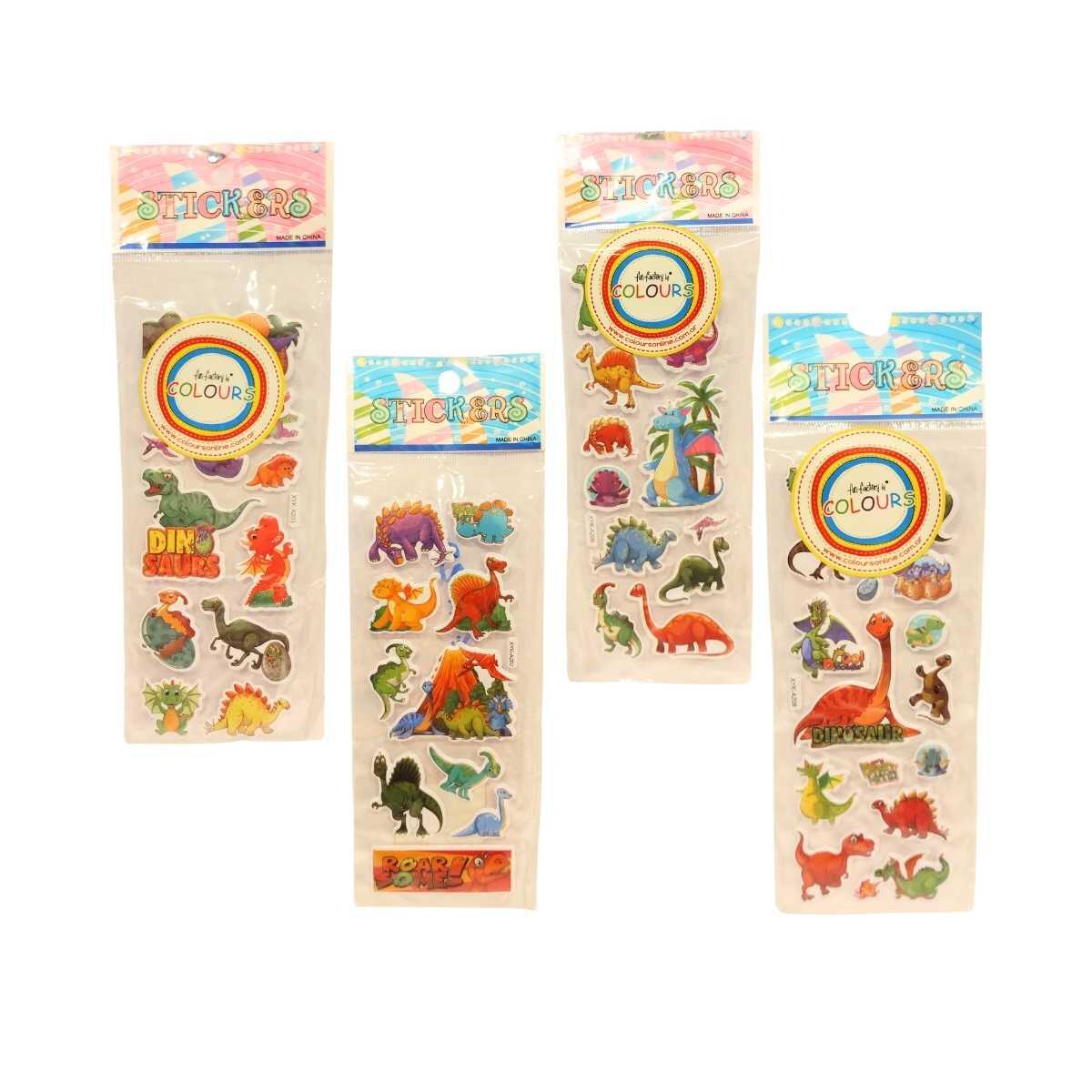 Sticker pop up Dinos