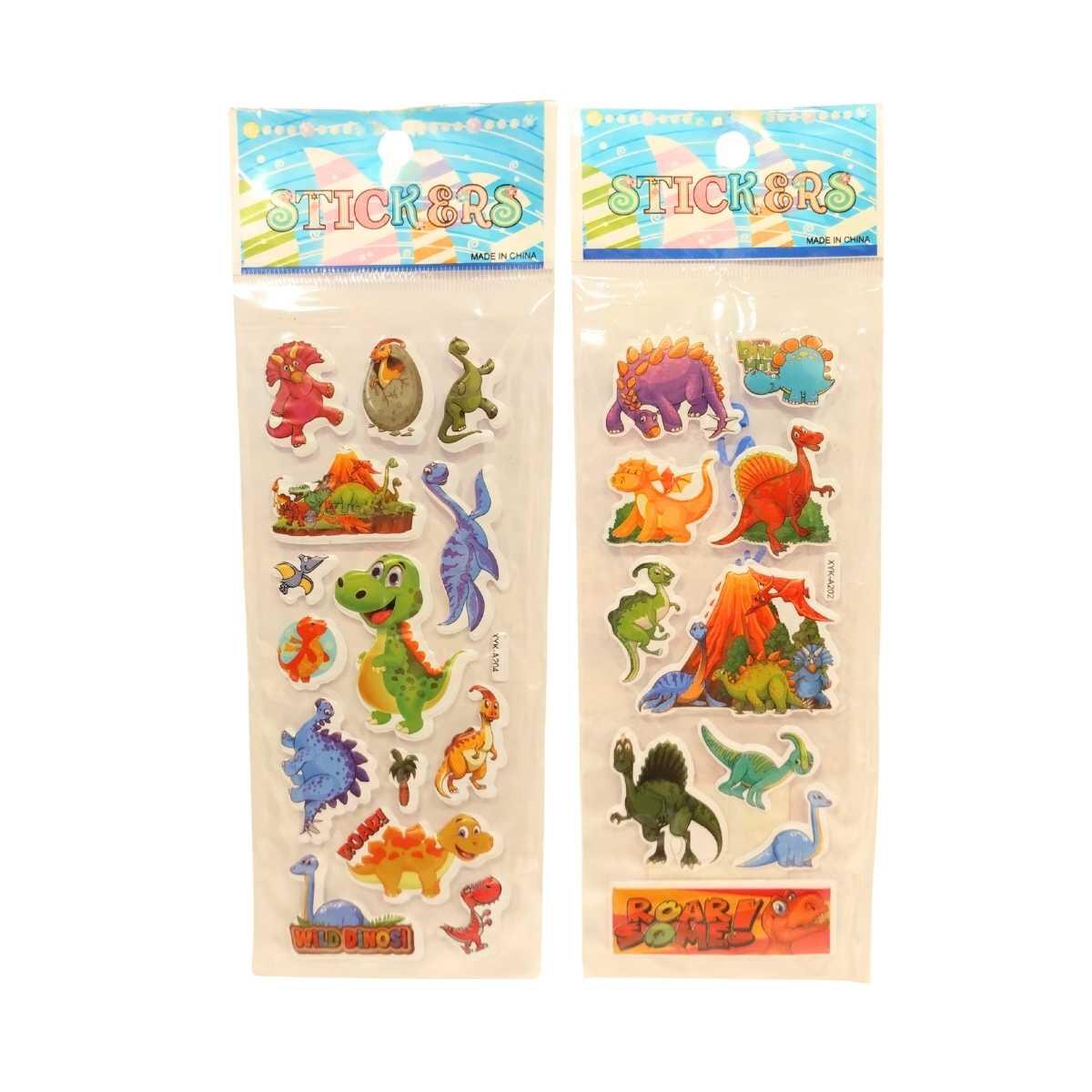 Sticker pop up Dinos
