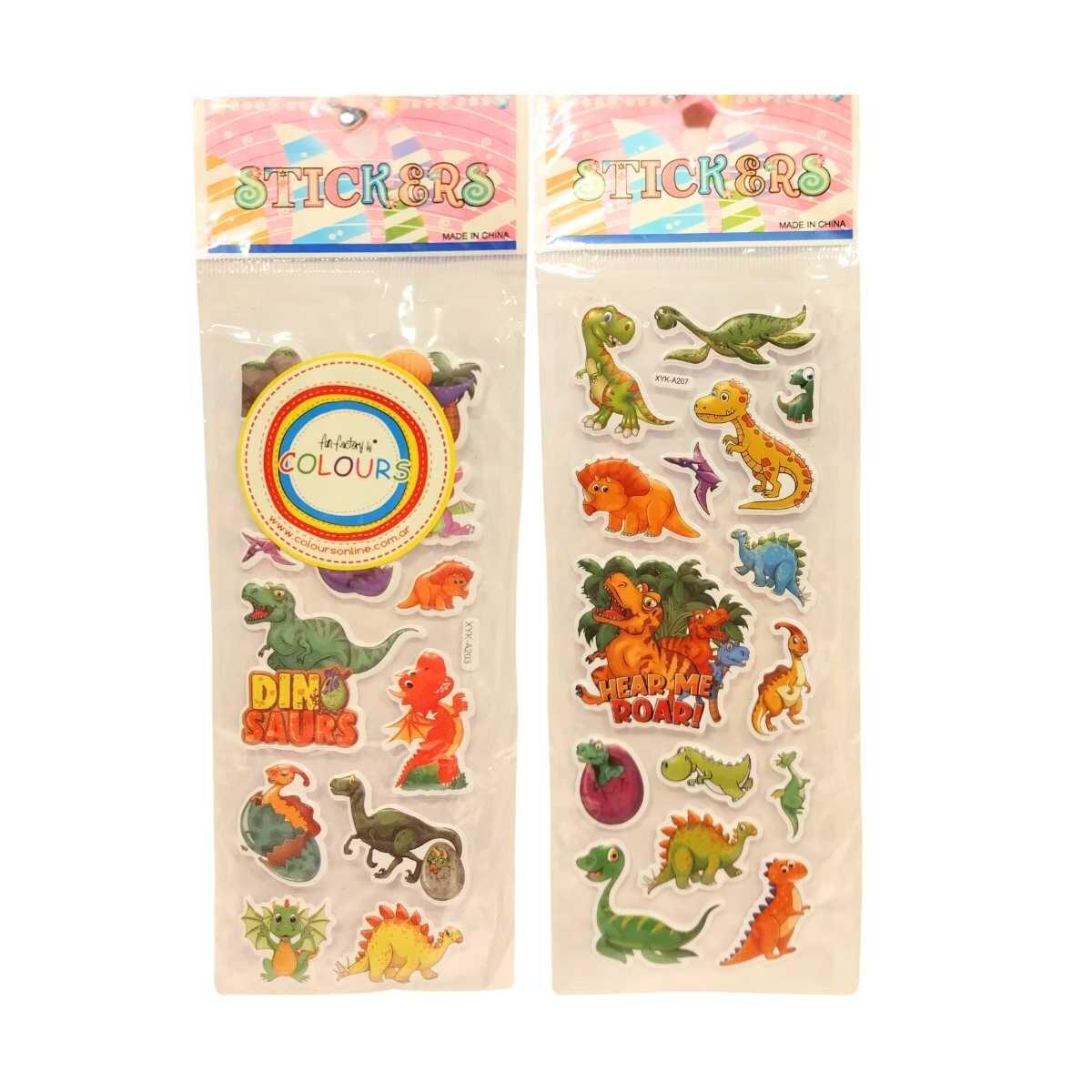 Sticker pop up Dinos