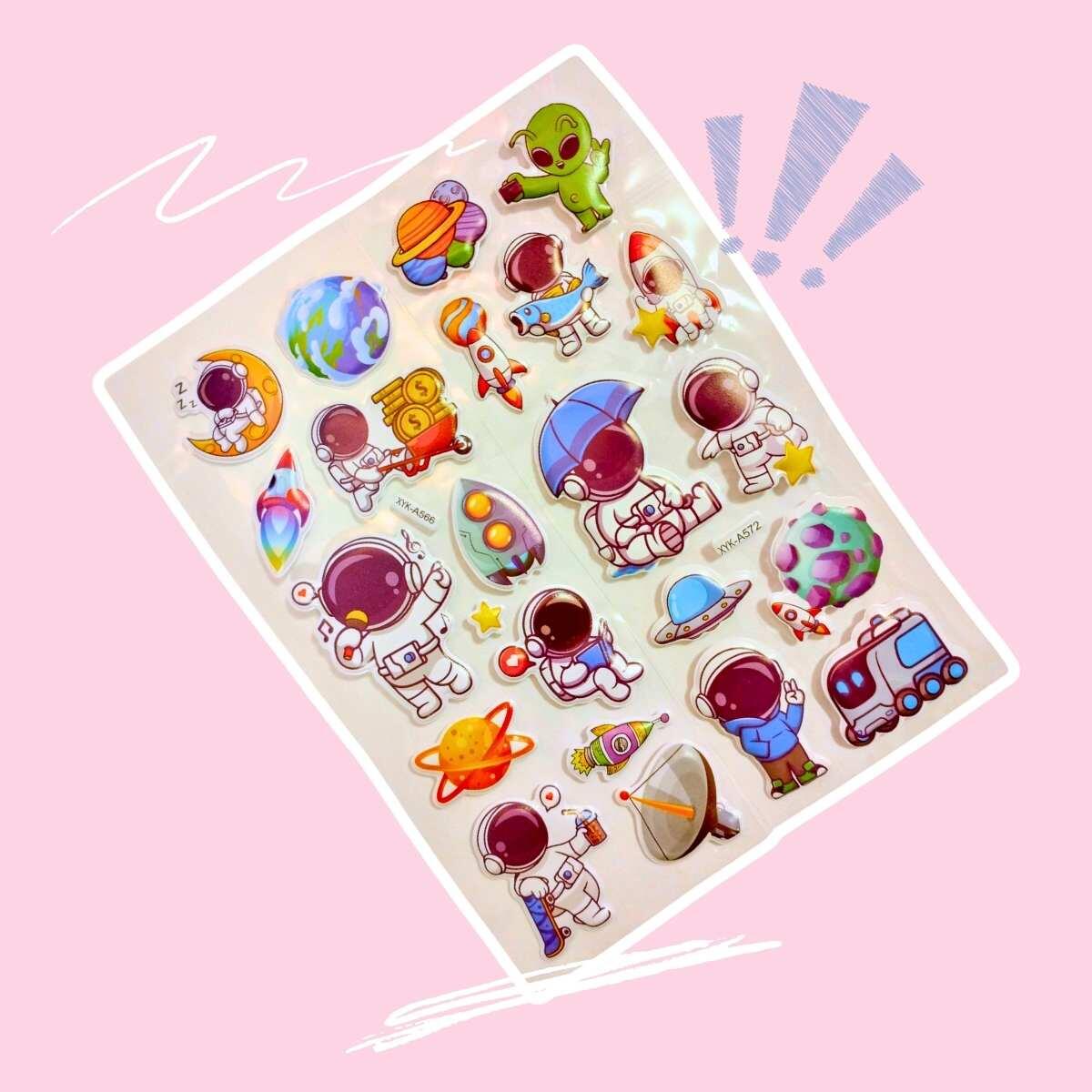 Sticker Pop up Astronauta