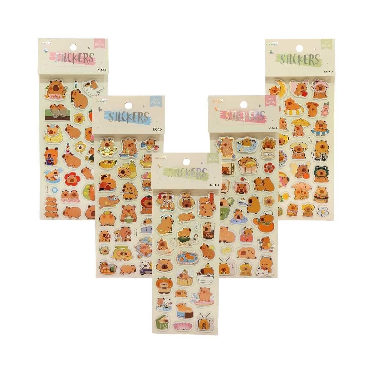 Sticker goma eva Capybara