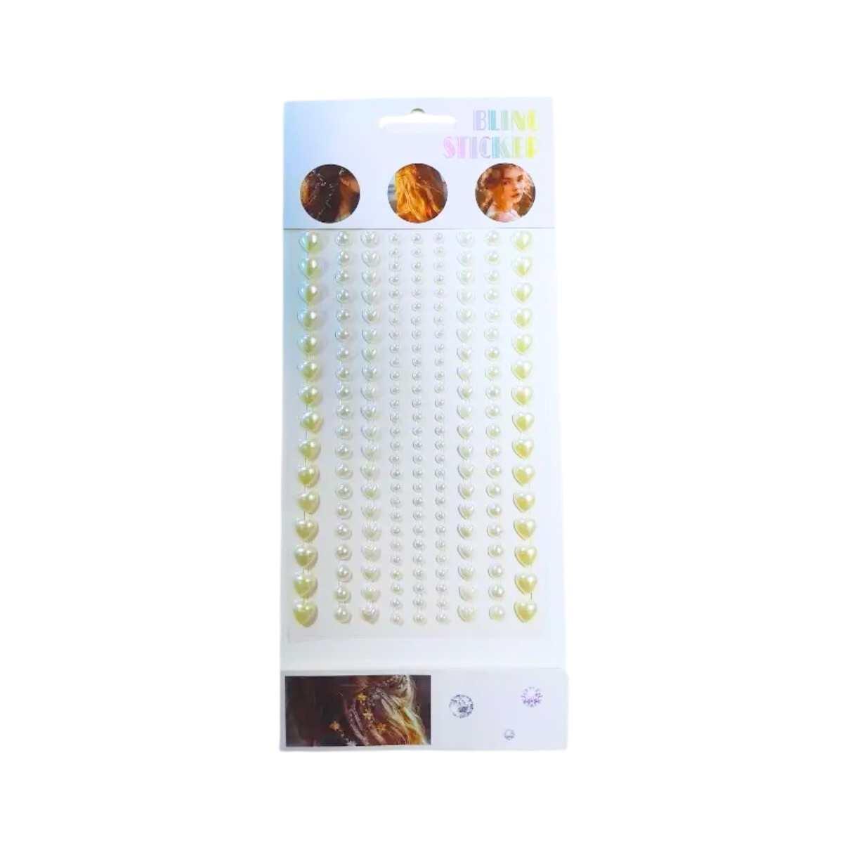 Sticker brillos perlas