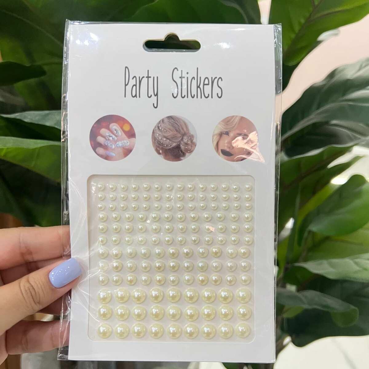 Sticker perlas varios tamaños