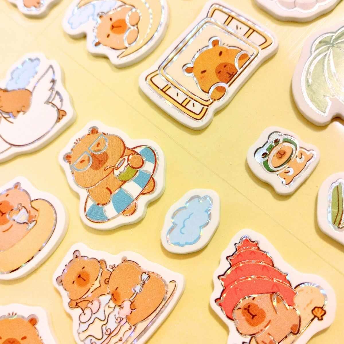 Sticker goma eva Capybara