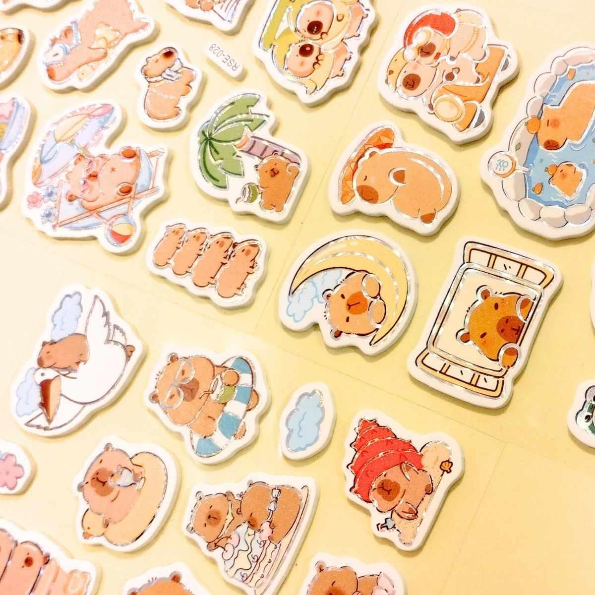 Sticker goma eva Capybara
