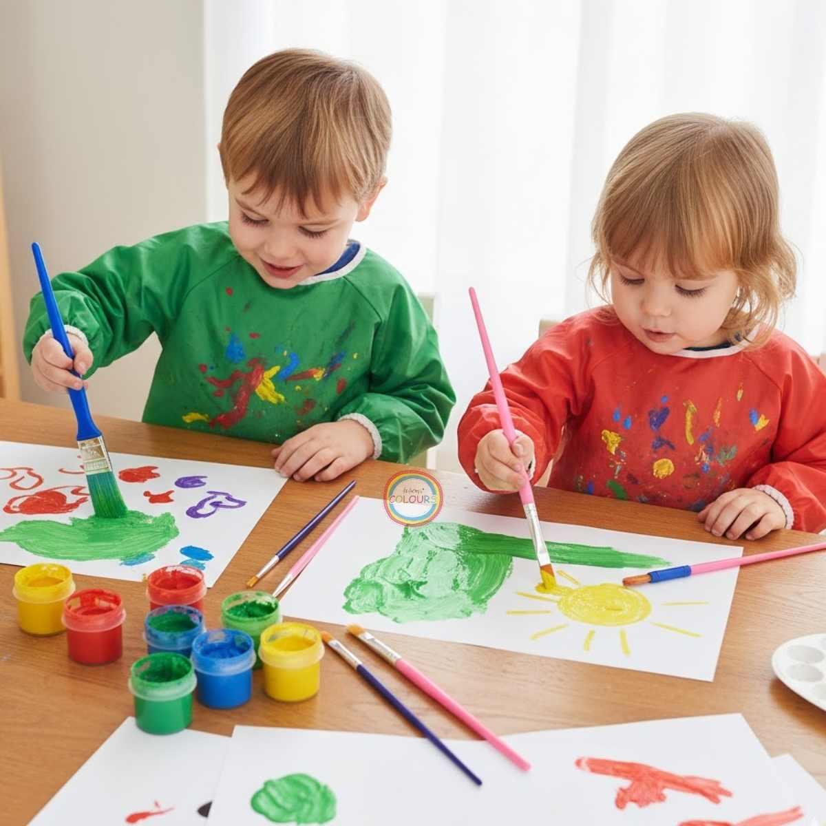 Set Artistico pinceles x 5 unidades