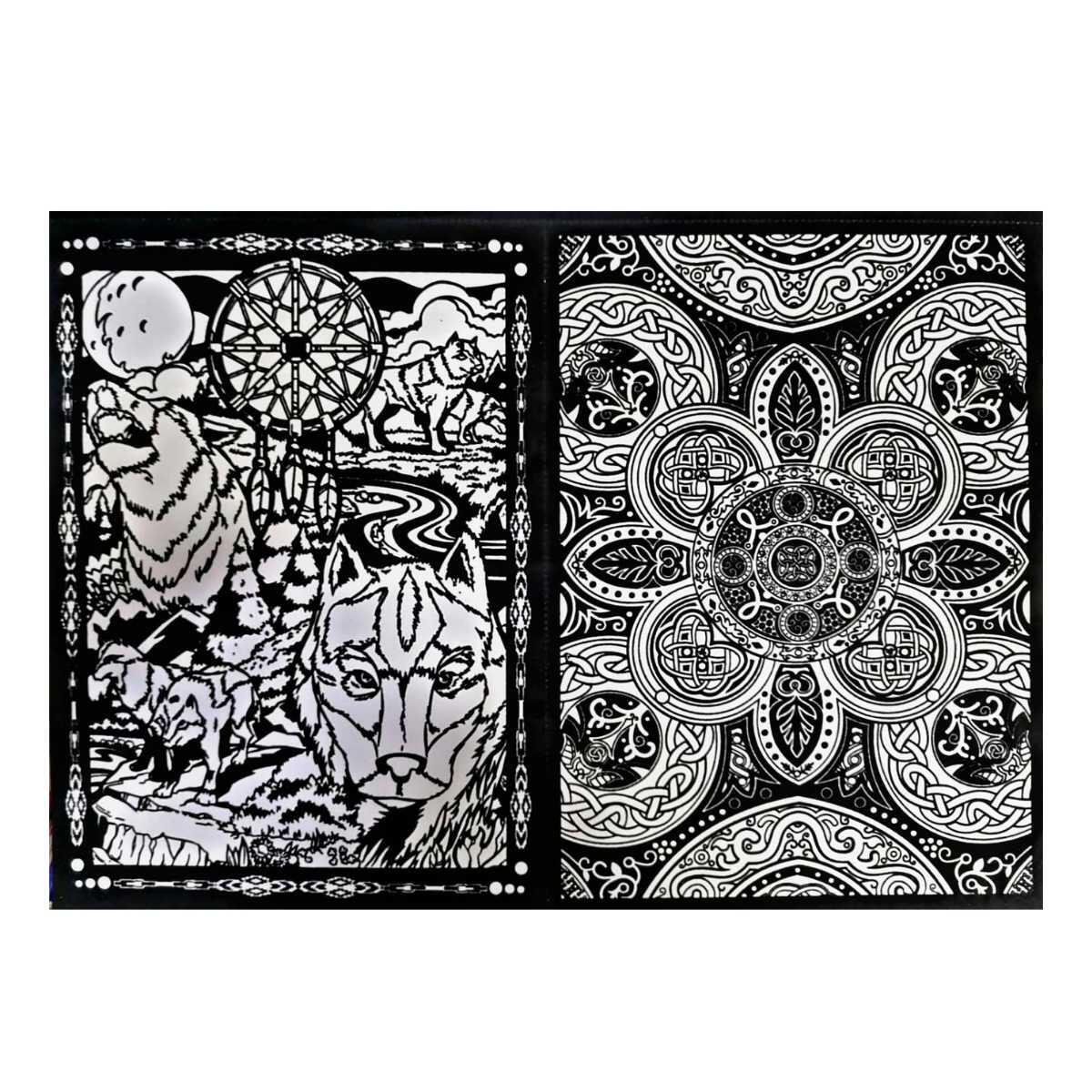 Set para pintar Velvet c/marcadores x 8 colores