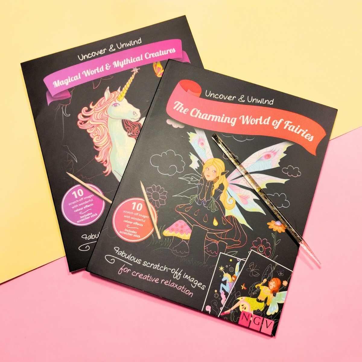 Papel Magico Unicornio/Hadas - 10 hojas
