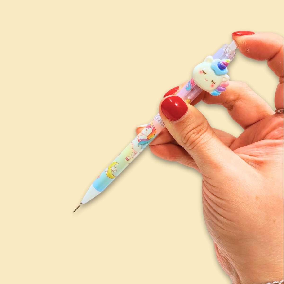 Portamina Unicornio cuerpo estampado - 0.5mm