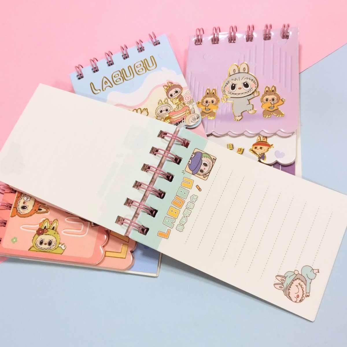 Libreta Labubu A6 Notas x 3 - 60 hojas