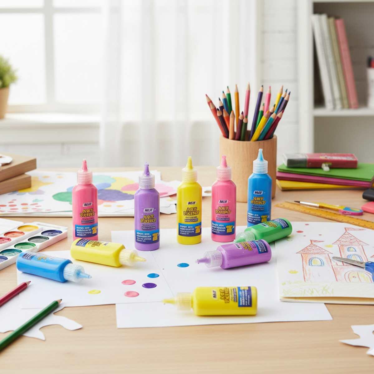 Pegamento Art Paint x 3 colores 3D en blister