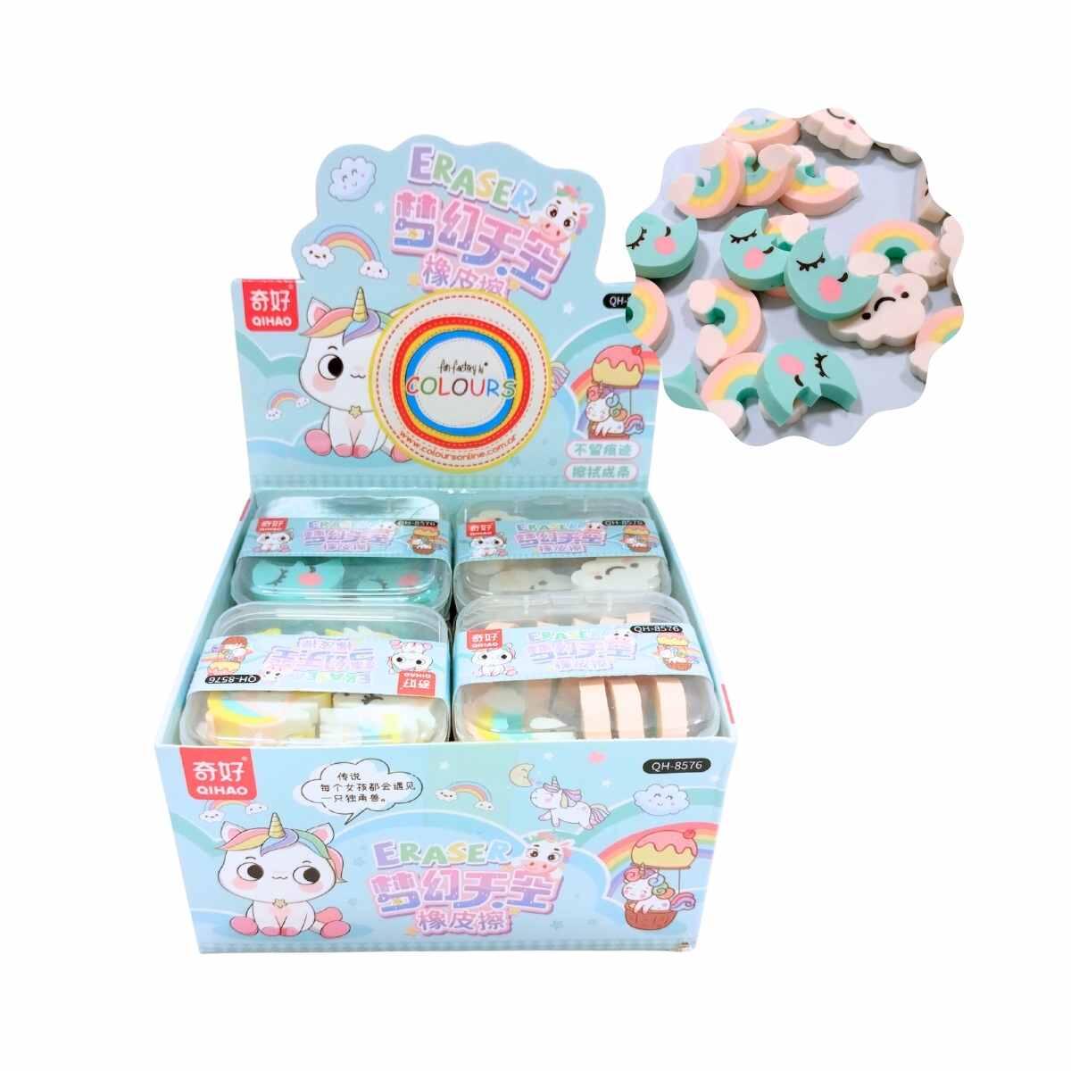 Goma tupper mini Unicornio