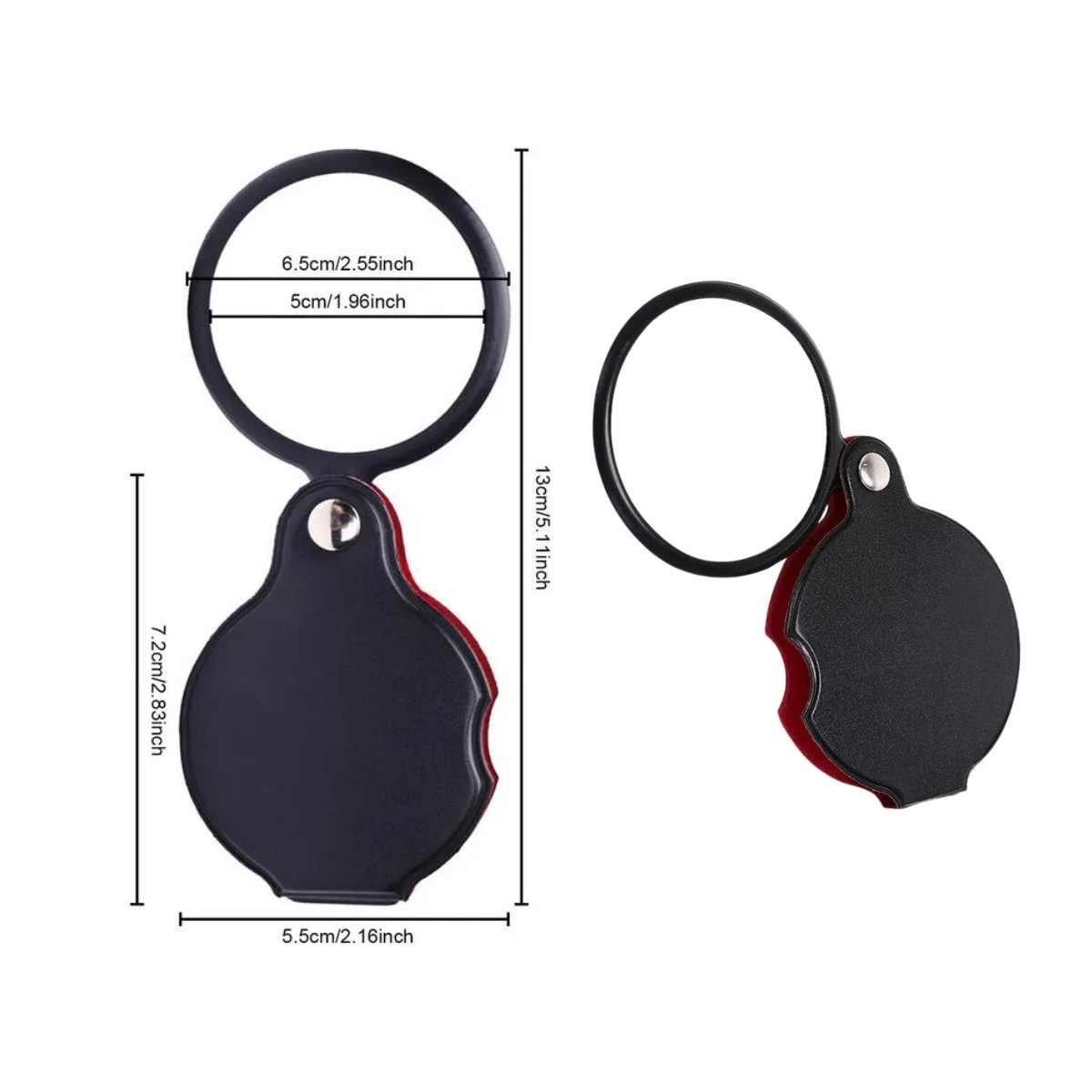 Lupa de Bolsillo 2x - 60mm de diámetro