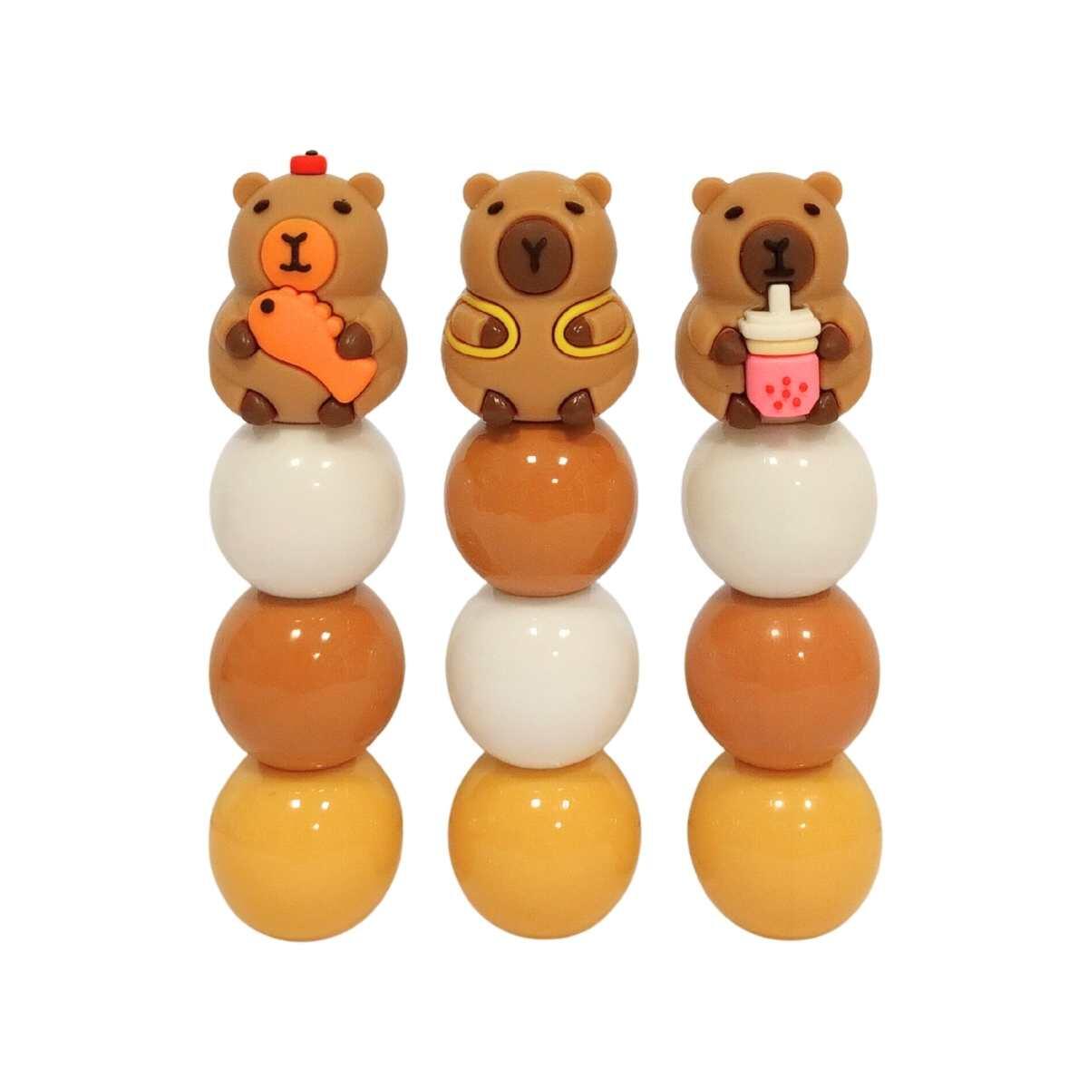 Resaltador Capybara x 3 colores