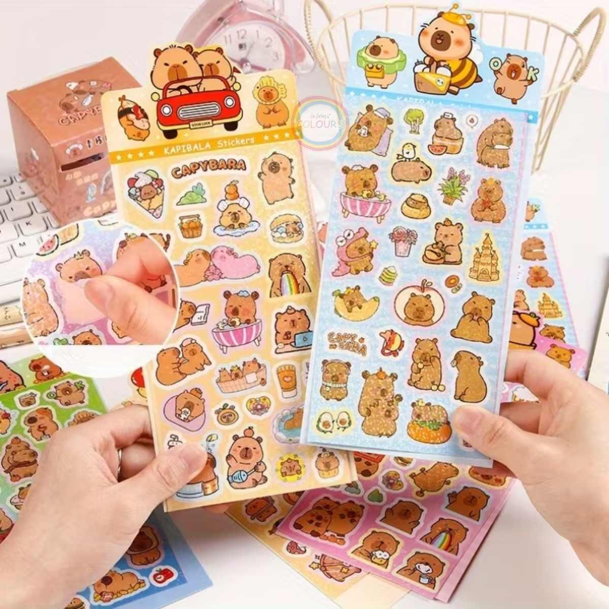 Sticker chato Capybara