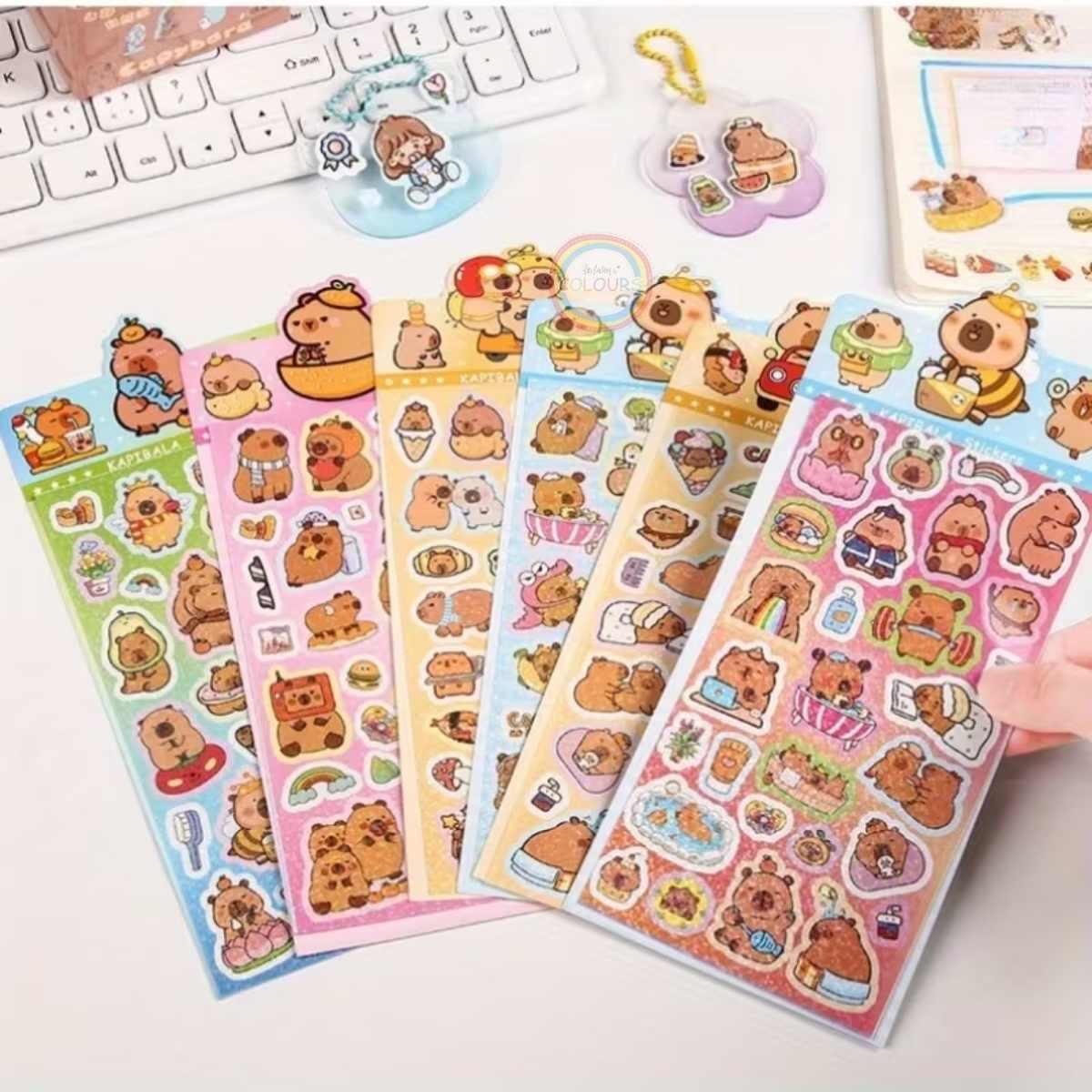 Sticker chato Capybara