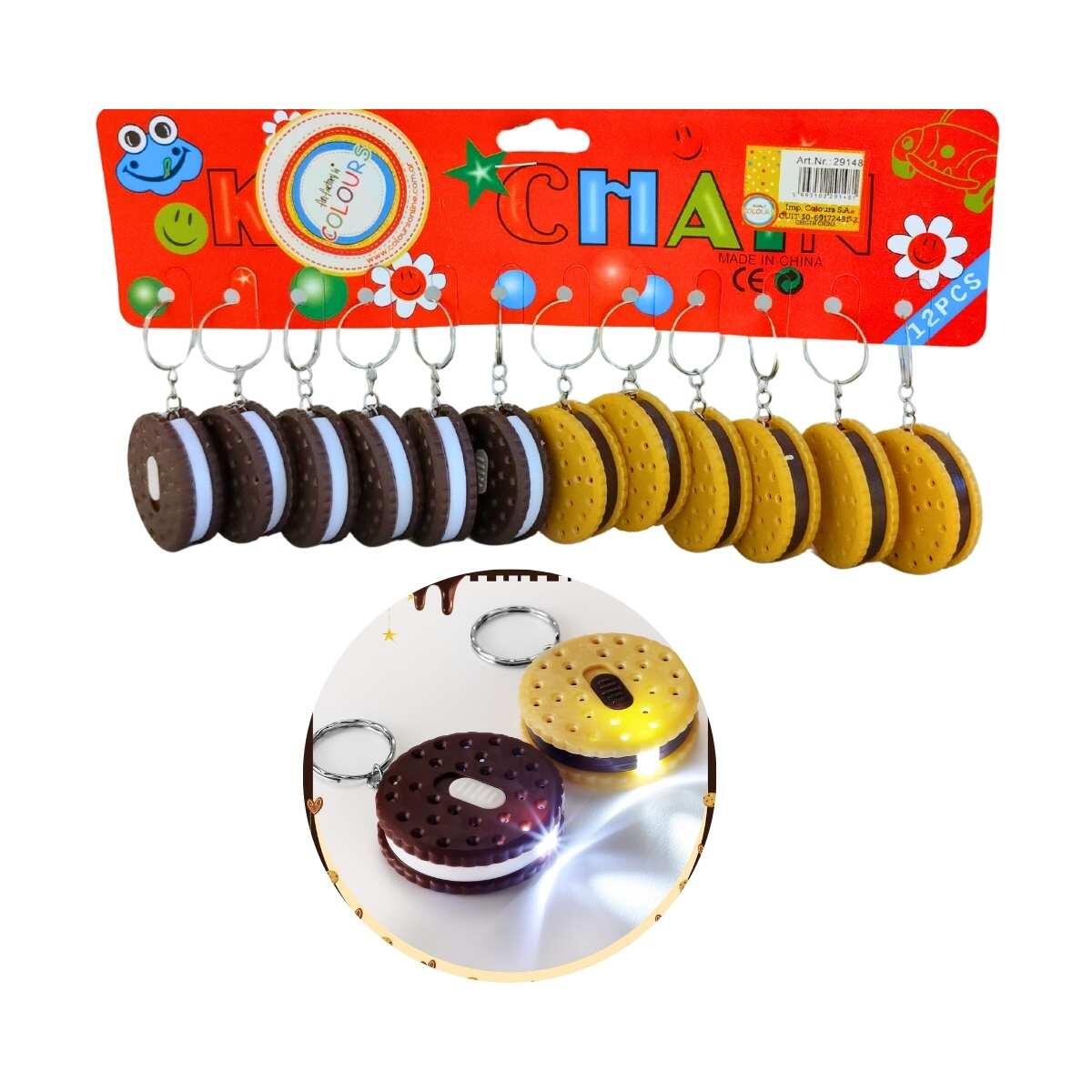 Llavero Galletita c/luz