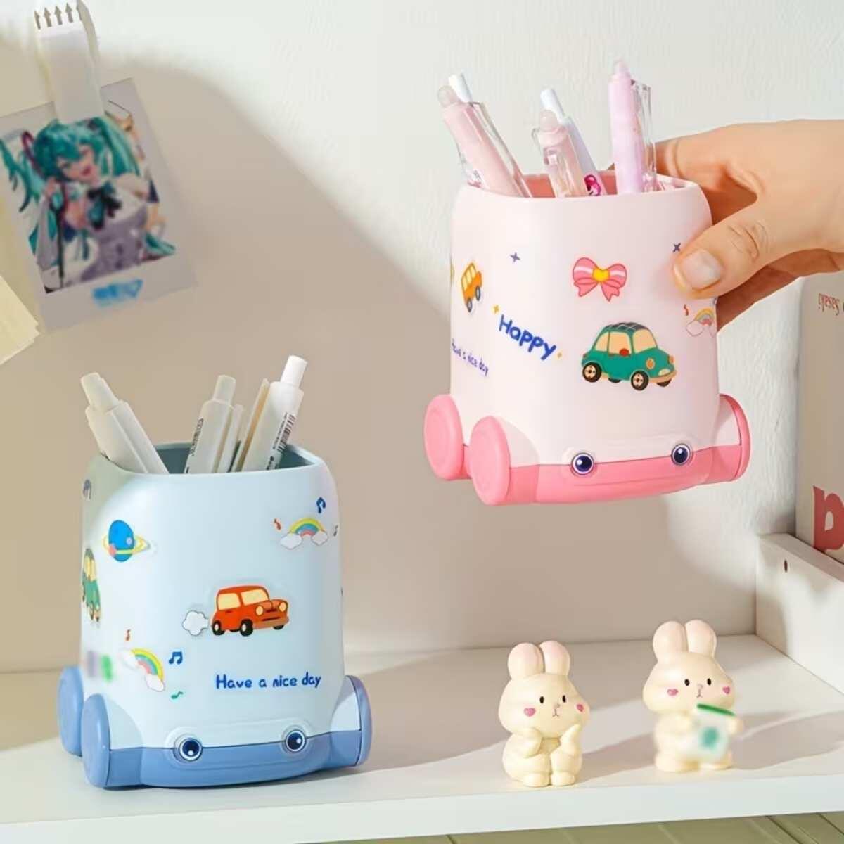 Portalapiz  color pastel c/stickers