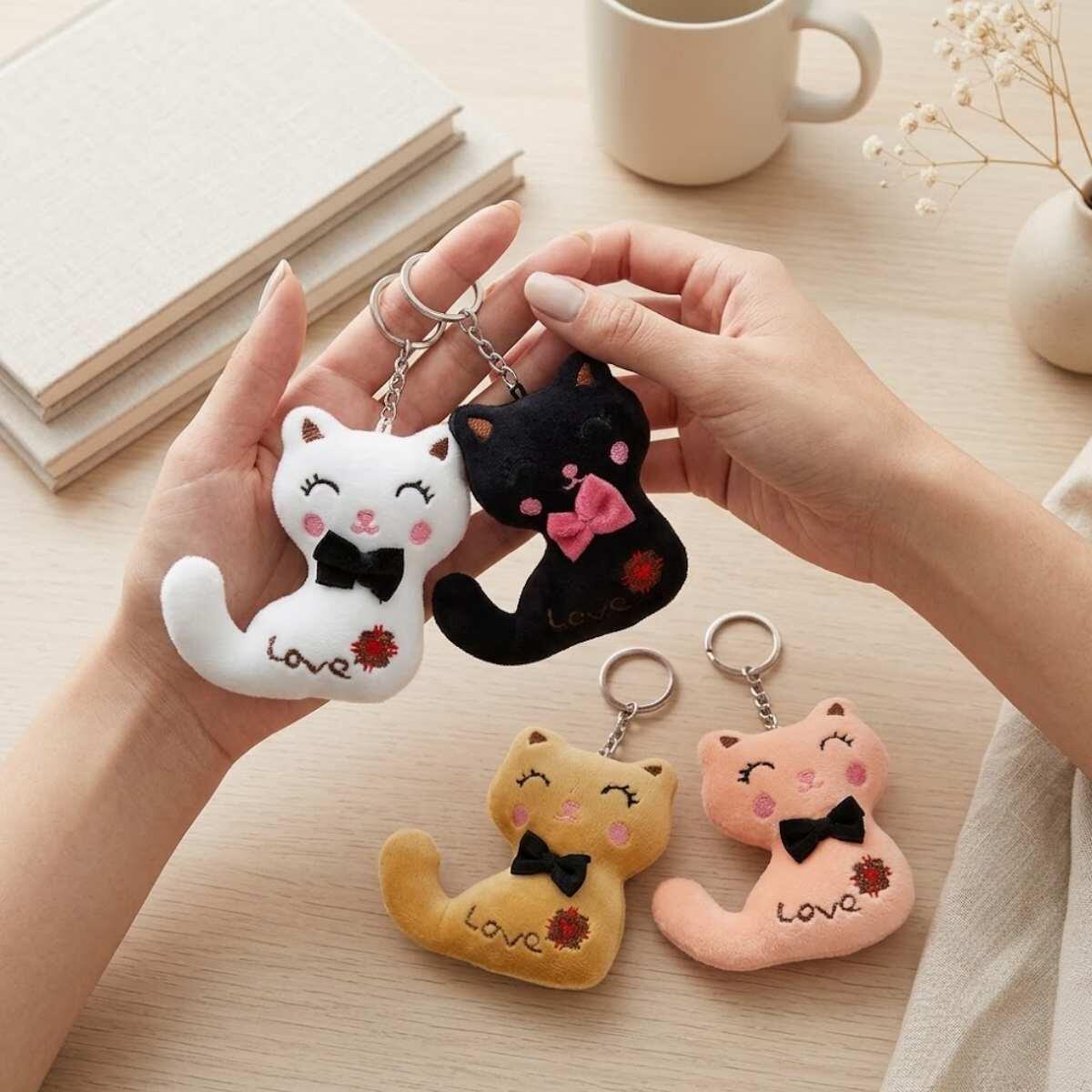 Llavero Gatito peluche 