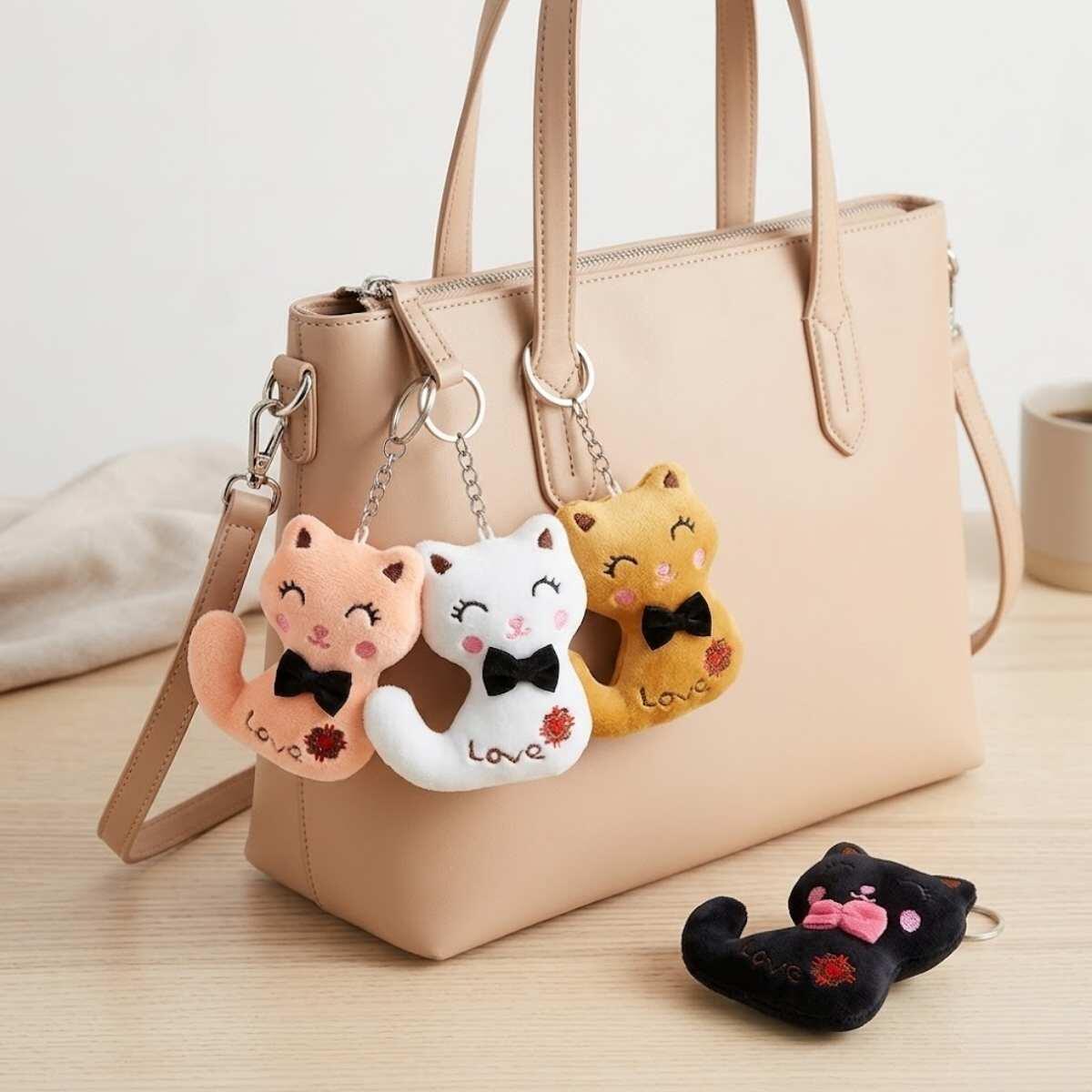 Llavero Gatito peluche 