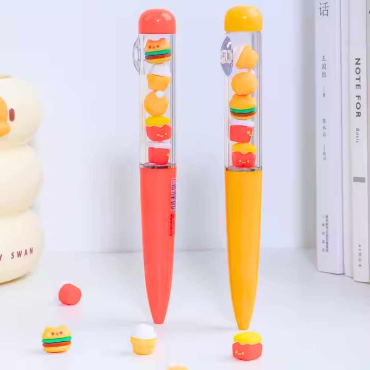 Boligrafo Fast Food c/miniatura retractil