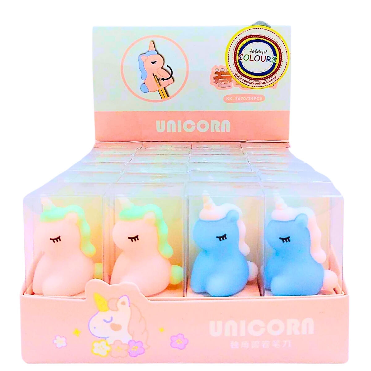 Sacapuntas Unicornio