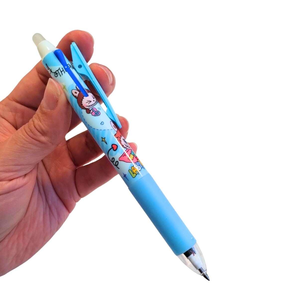 Boligrafo multi x 3 Labubu retractil