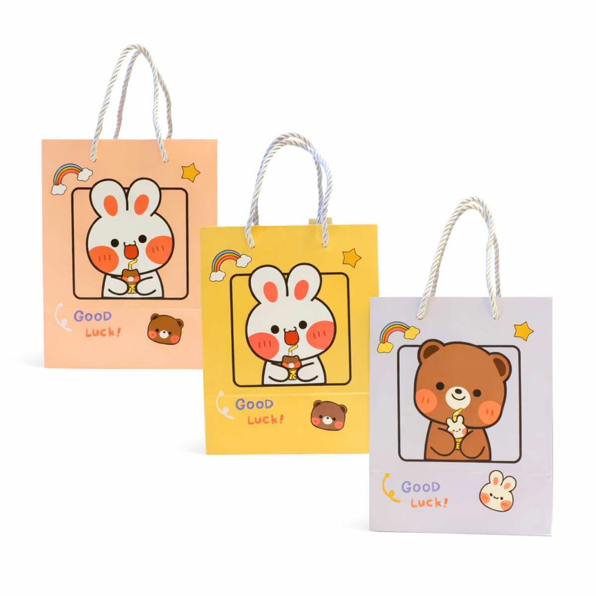 Bolsa de papel Animalitos 14,5x19,5,10