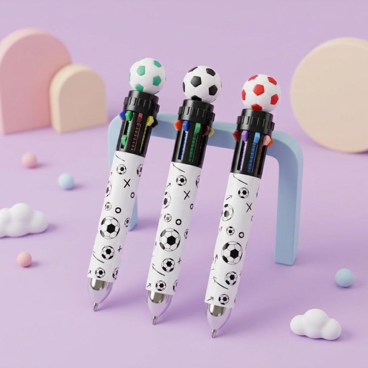 Boligrafo multi x 10  Futbol