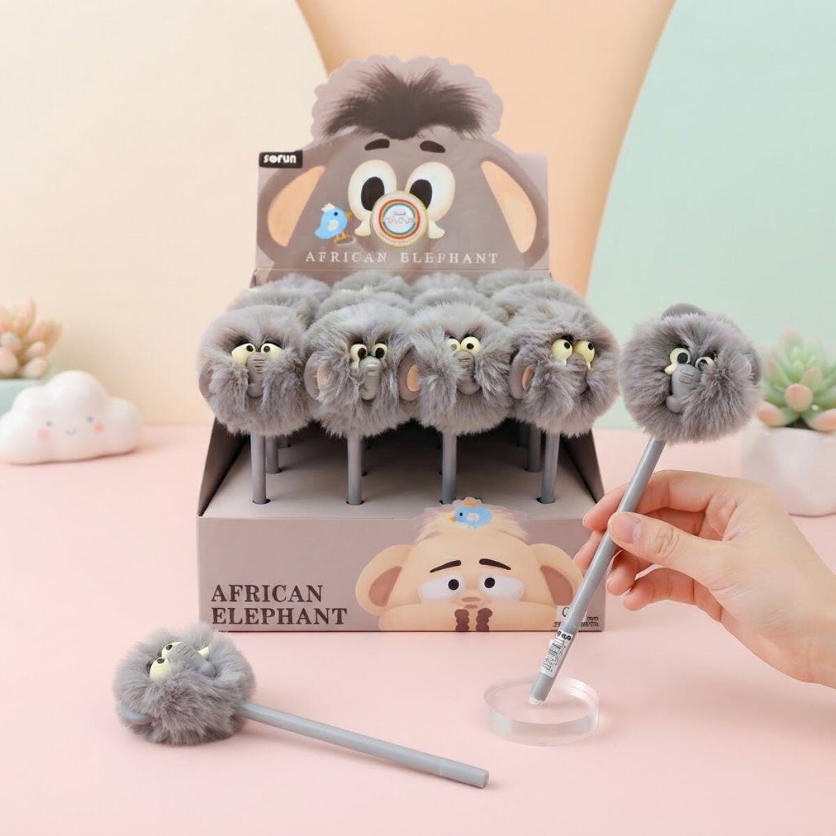 Boligrafo Elefante peluche - 0.7 mm