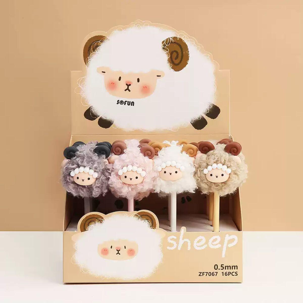 Boligrafo Oveja peluche - 0.7 mm