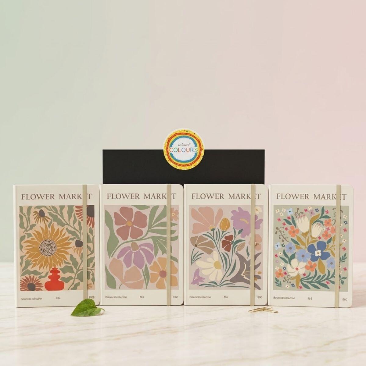 Libreta A5 Flower Market- 80 hojas rayadas